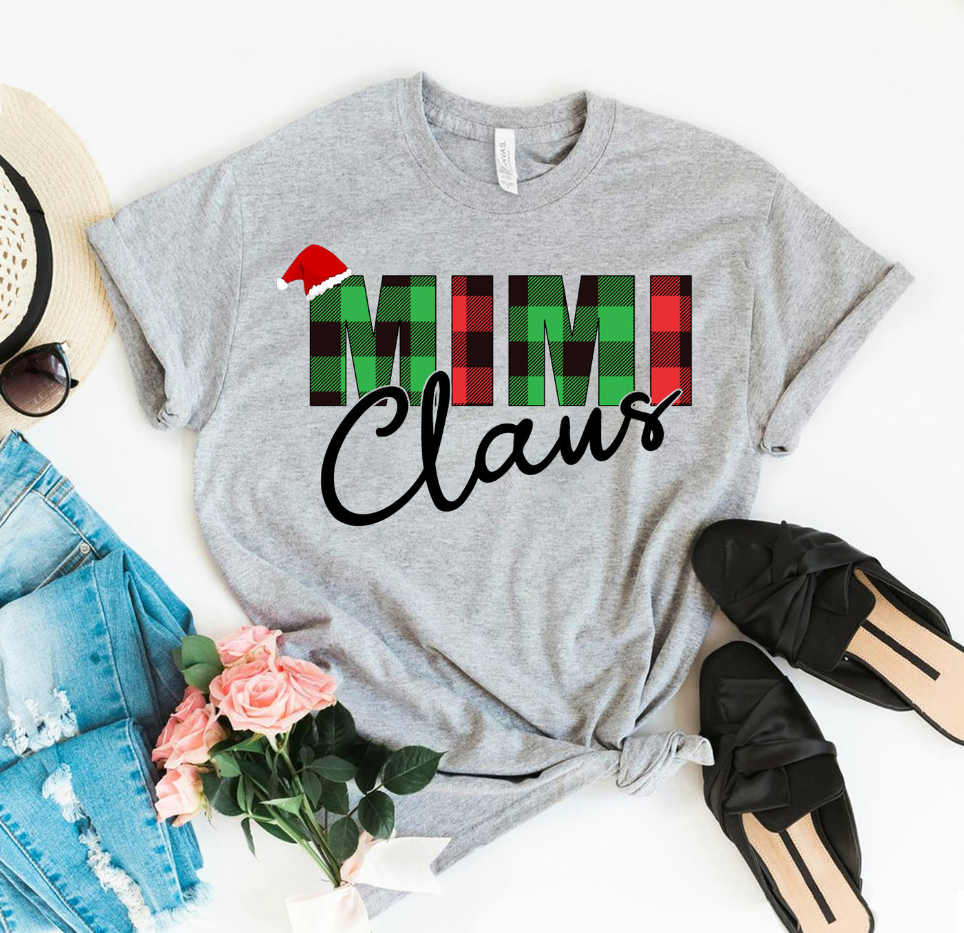 Mimi Claus Christmas T-shirt